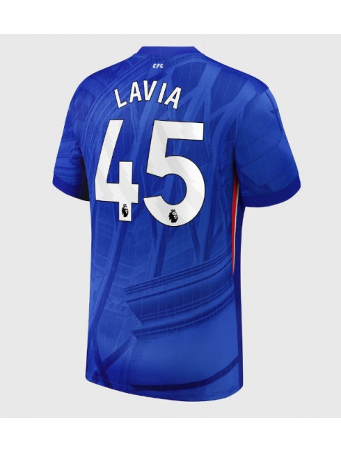 Chelsea Romeo Lavia #45 Replika Hemmakläder 2025-26 Kortärmad Chelsea Romeo Lavia #45 Replika Hemmakläder 2025-26 Kortärmad
